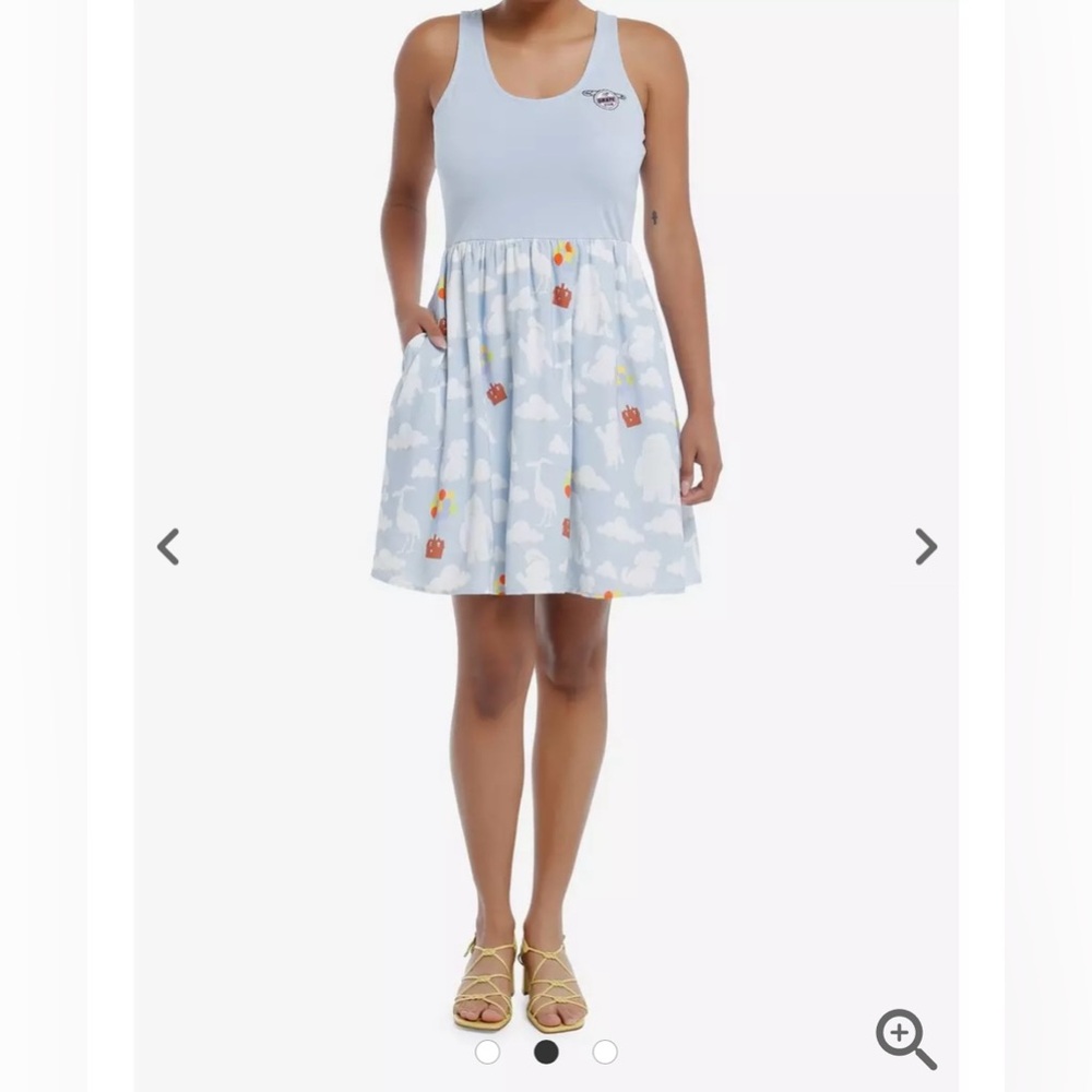 Her Universe Disney Pixar Up Balloons & Clouds Dress NWT Size Small